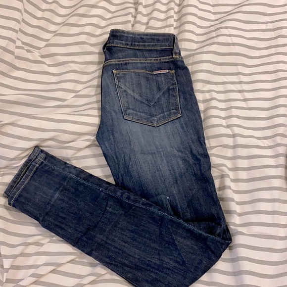 Hudson distressed skinny jeans - Picture 1 of 6